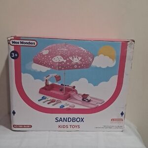 Pink Sandbox Play Set
